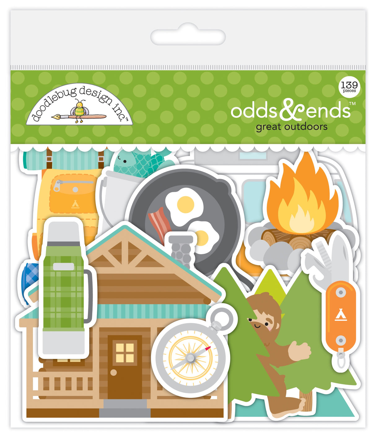Great Outdoors - Odds and Ends Die Cut Cardstock Pieces