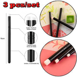 Flat & Angled Detailed Blending Brushes Set