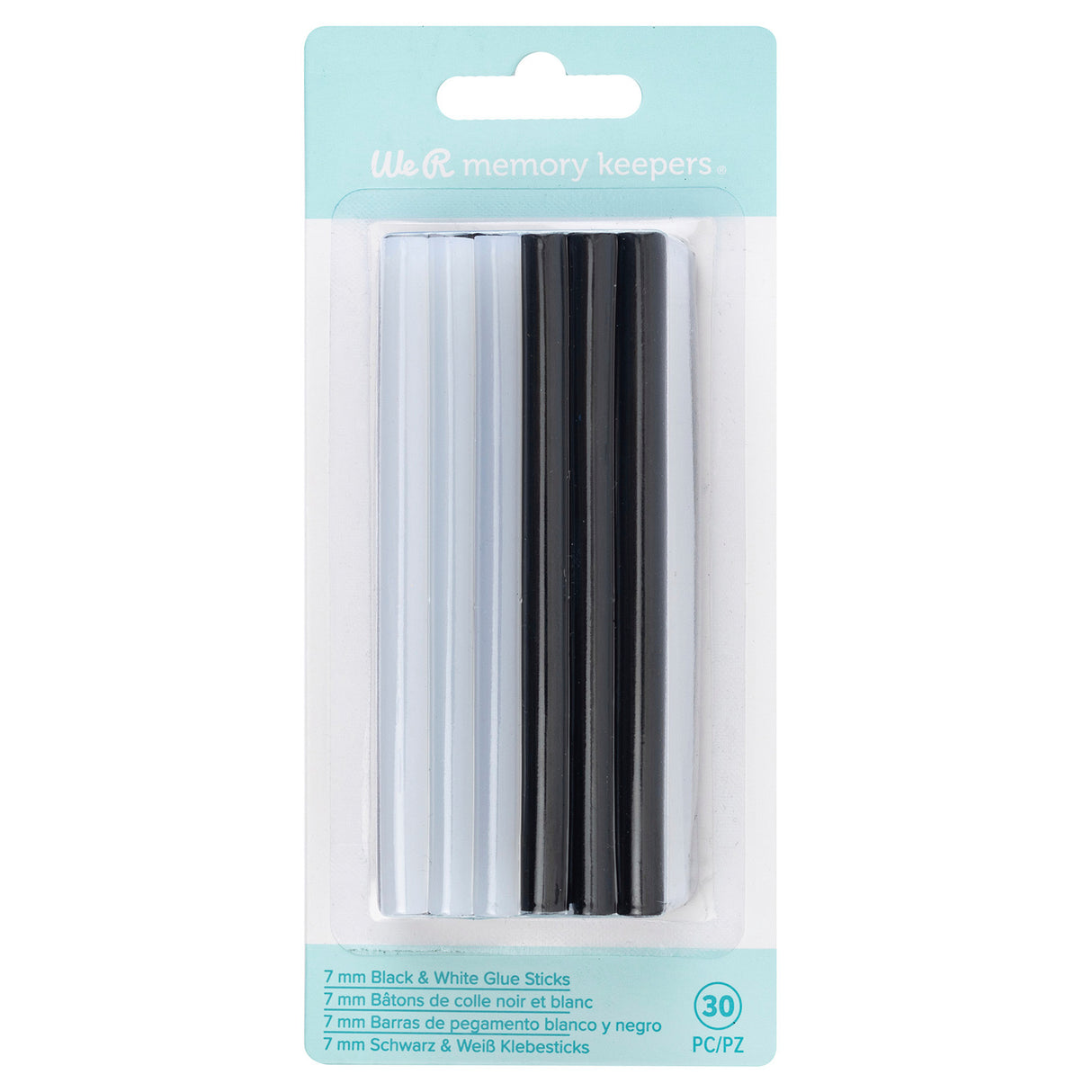 Black and White Creative Flow Hot Glue Sticks by We R Memory Keepers