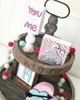 Felt Balls Garland - Valentines