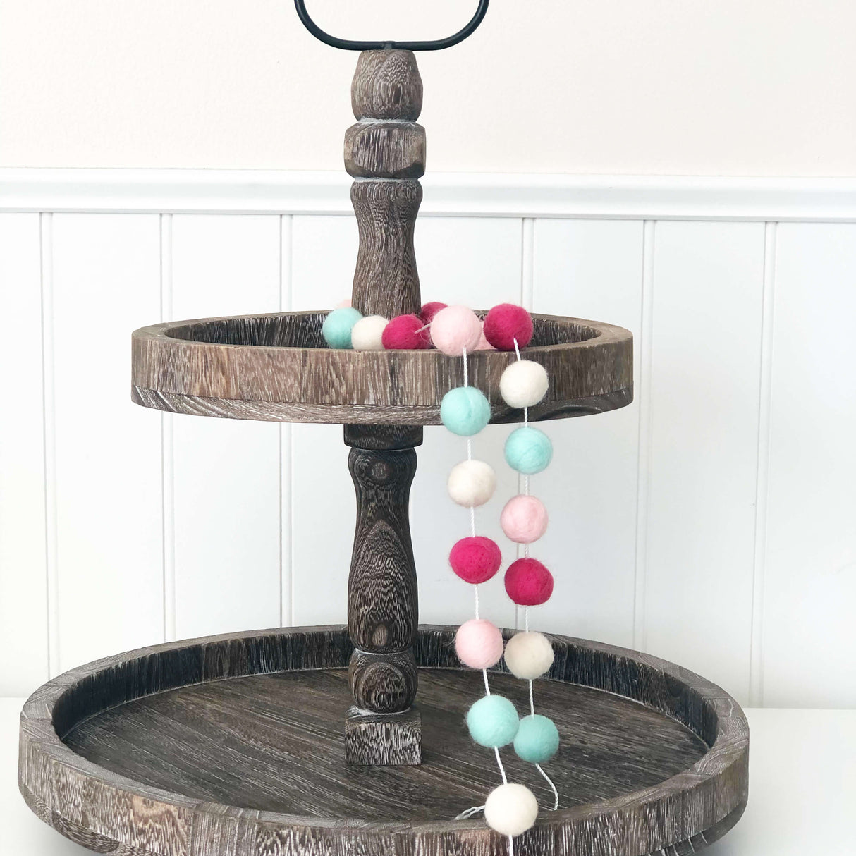 Felt Balls Garland - Valentines