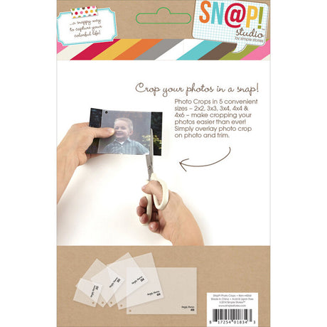SNAP Studio Collection - Photo Crops - Square and Rectangle