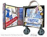 Authentique Quest Photo Box by Kathy Clement ~ Digital Tutorial