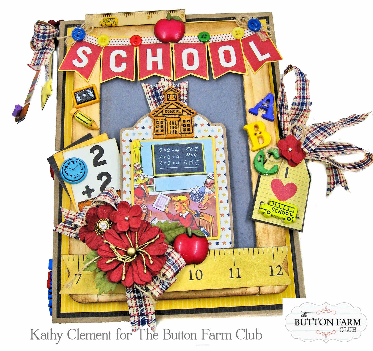 Back to School Folio with Authentique Scholastic Digital Tutorial