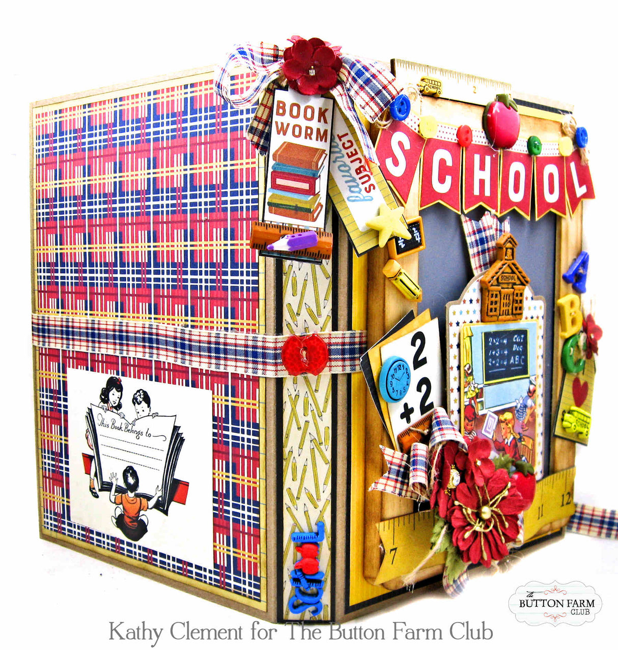 Back to School Folio with Authentique Scholastic Digital Tutorial