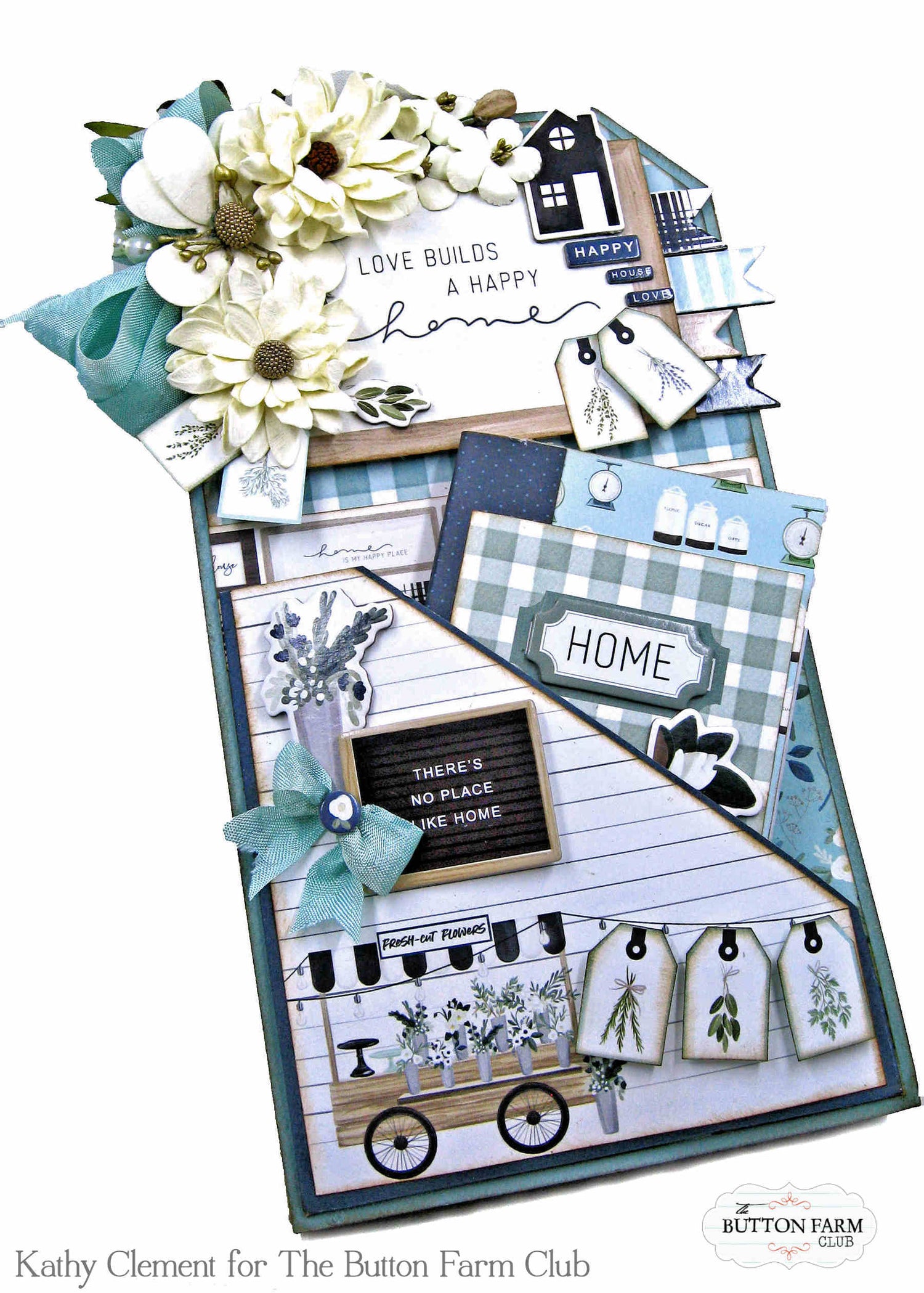 Carta Bella Home Again Etcetera Tag and Folio ~ Digital Tutorial