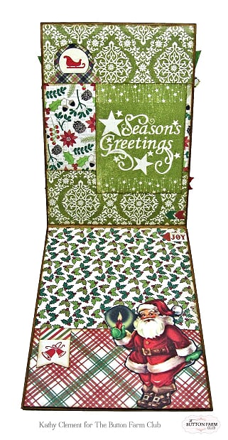 Rejoice Christmas Card Kit by Kathy Clement  - Digital Tutorial