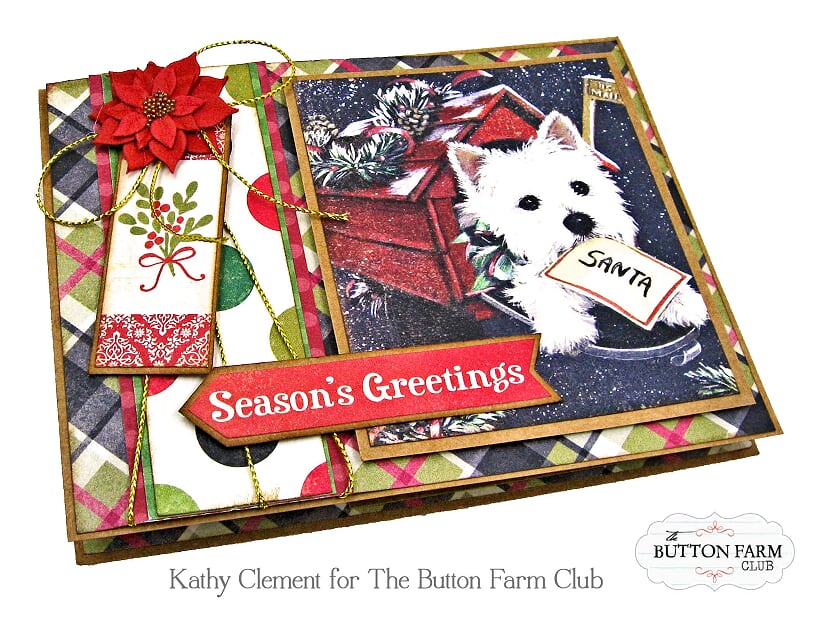 Rejoice Christmas Card Kit by Kathy Clement  - Digital Tutorial