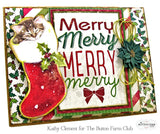 Rejoice Christmas Card Kit by Kathy Clement  - Digital Tutorial