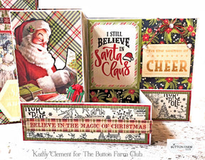 A Magical Christmas Card Kit by Kathy Clement ~ DIGITAL TUTORIAL