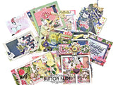 Simple Vintage Indigo Garden Card Kit by Kathy Clement