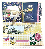 Simple Vintage Indigo Garden Card Kit by Kathy Clement