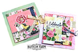 Simple Vintage Indigo Garden Card Kit by Kathy Clement