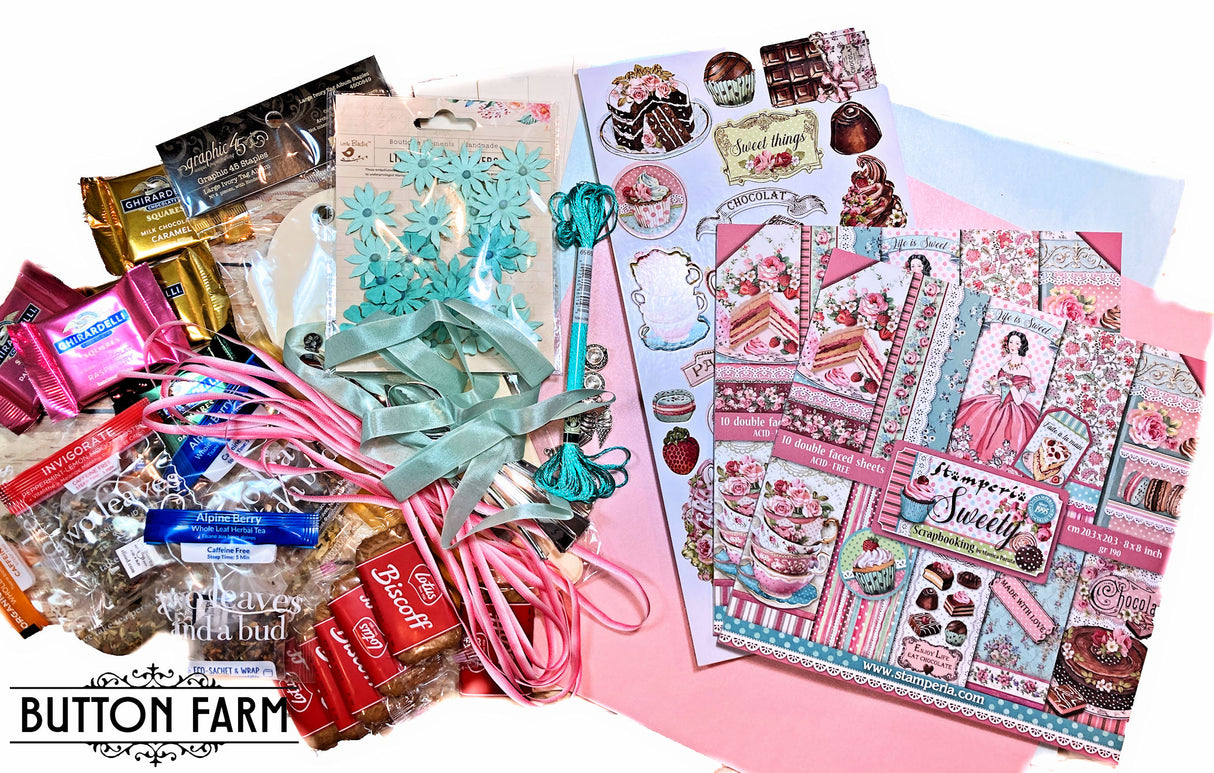 Stamperia Sweety Treat Tags & Interactive Cards Creativity Kit - Digital Tutorial