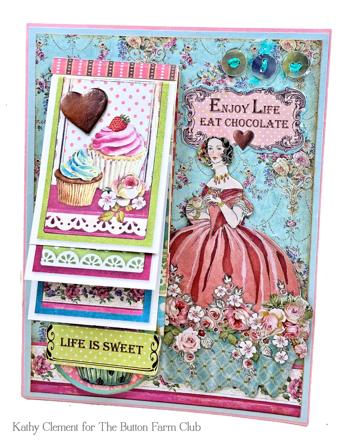 Stamperia Sweety Treat Tags & Interactive Cards Creativity Kit - Digital Tutorial