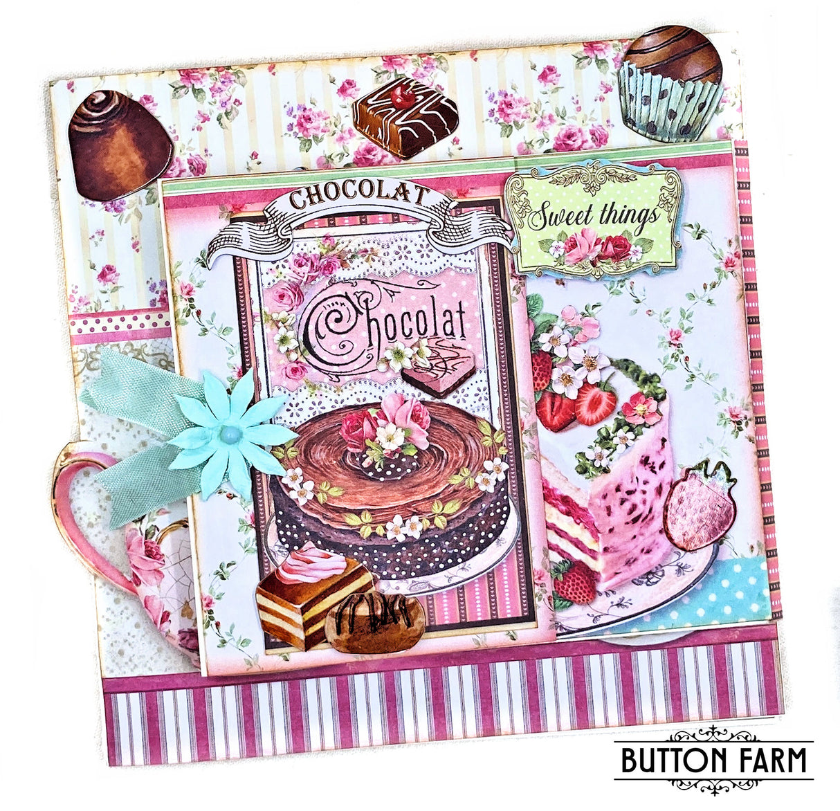 Stamperia Sweety Treat Tags & Interactive Cards Creativity Kit - Digital Tutorial