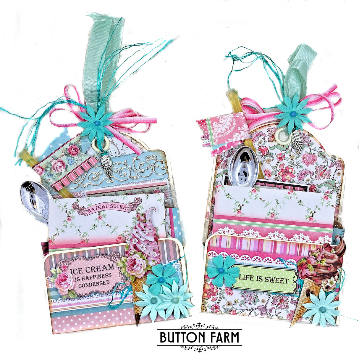 Stamperia Sweety Treat Tags & Interactive Cards Creativity Kit - Digital Tutorial