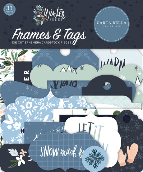 Winter Market Frames & Tags