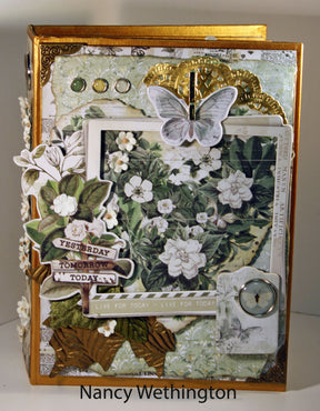 Weathered Garden Mini Album - Digital Tutorial