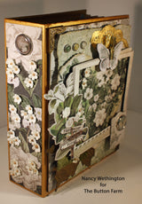 Weathered Garden Mini Album - Digital Tutorial