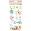 Circle Of Love Decorations Chipboard