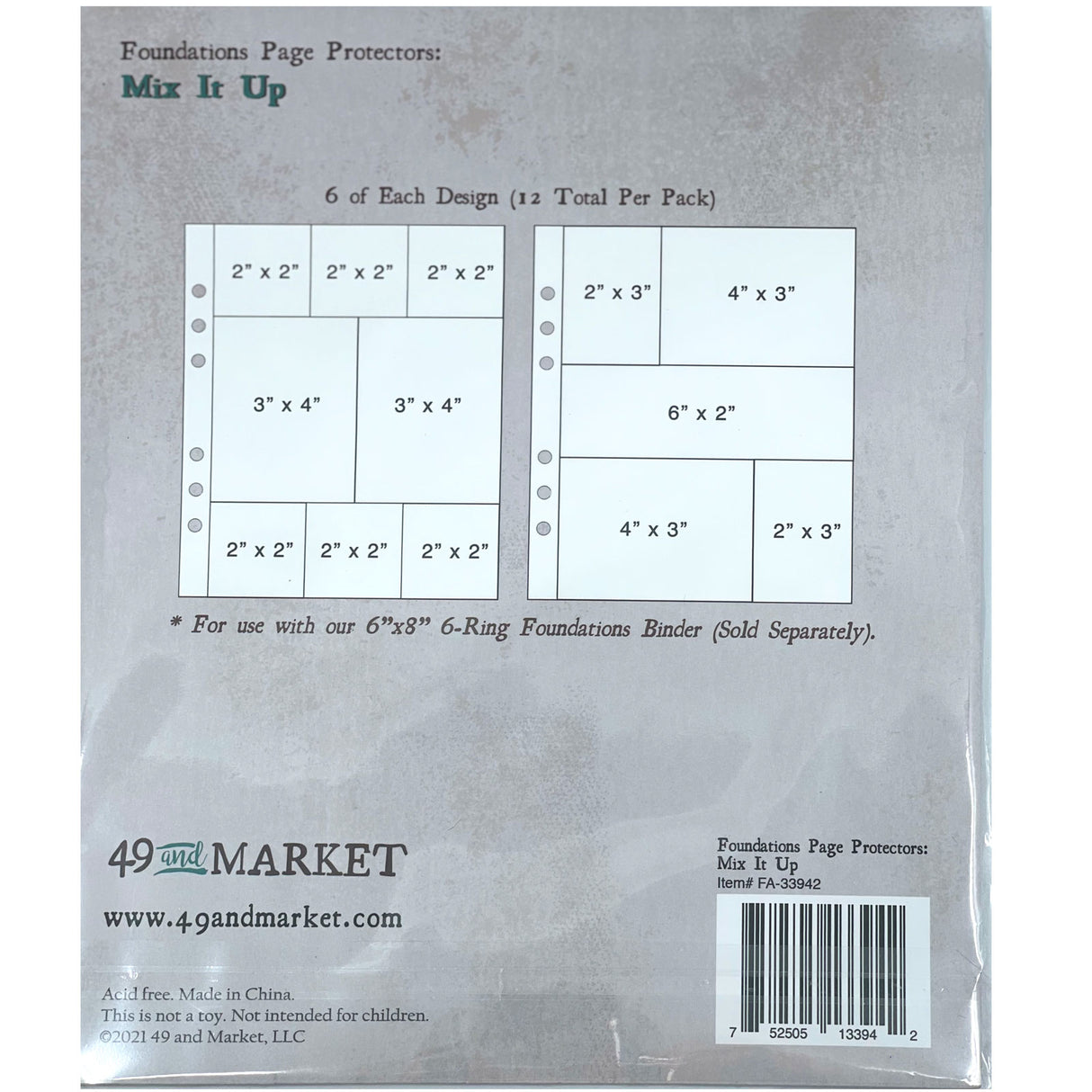 Foundations Essential Binder Bundle - Vintage Sage