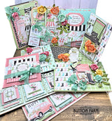 Carta Bella Flower Garden Card Kit by Kathy Clement - Digital Tutorial