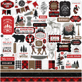 Let's Lumberjack Element Sticker