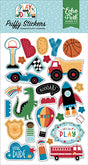 Play All Day Puffy Sticker