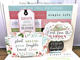 Carta Bella Flower Garden Card Kit by Kathy Clement - Digital Tutorial