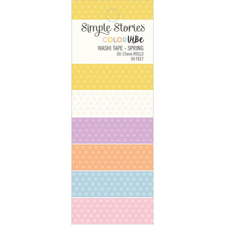 Color Vibe Washi Tape - Spring