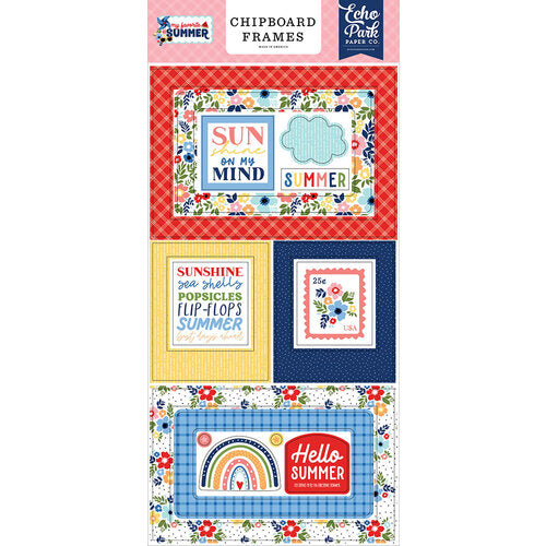 My Favorite Summer Collection - Chipboard Frames