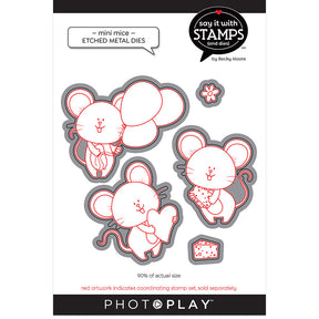 Say It With Stamps Collection - Dies - Mini Mice