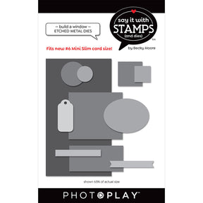 Say It With Stamps Collection - Dies - Build a Window #6