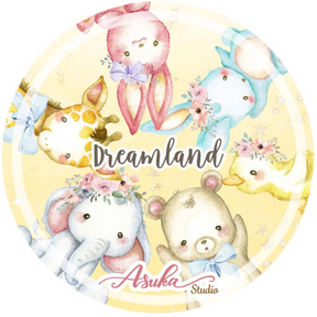 Dreamland Washi Tape - Yellow