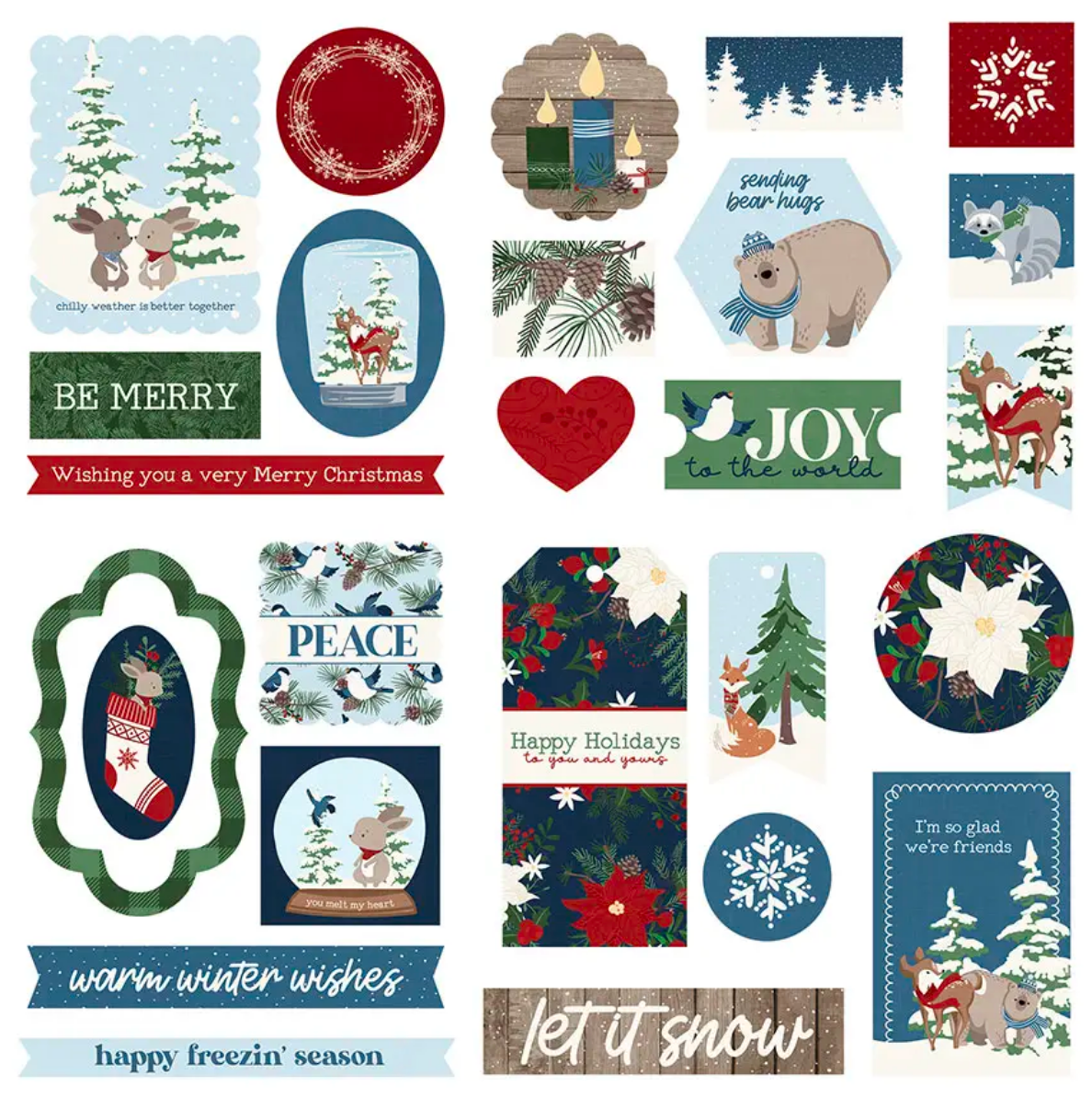 Winter Memories Ephemera