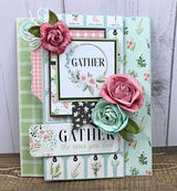 Carta Bella Flower Garden Card Kit by Kathy Clement - Digital Tutorial