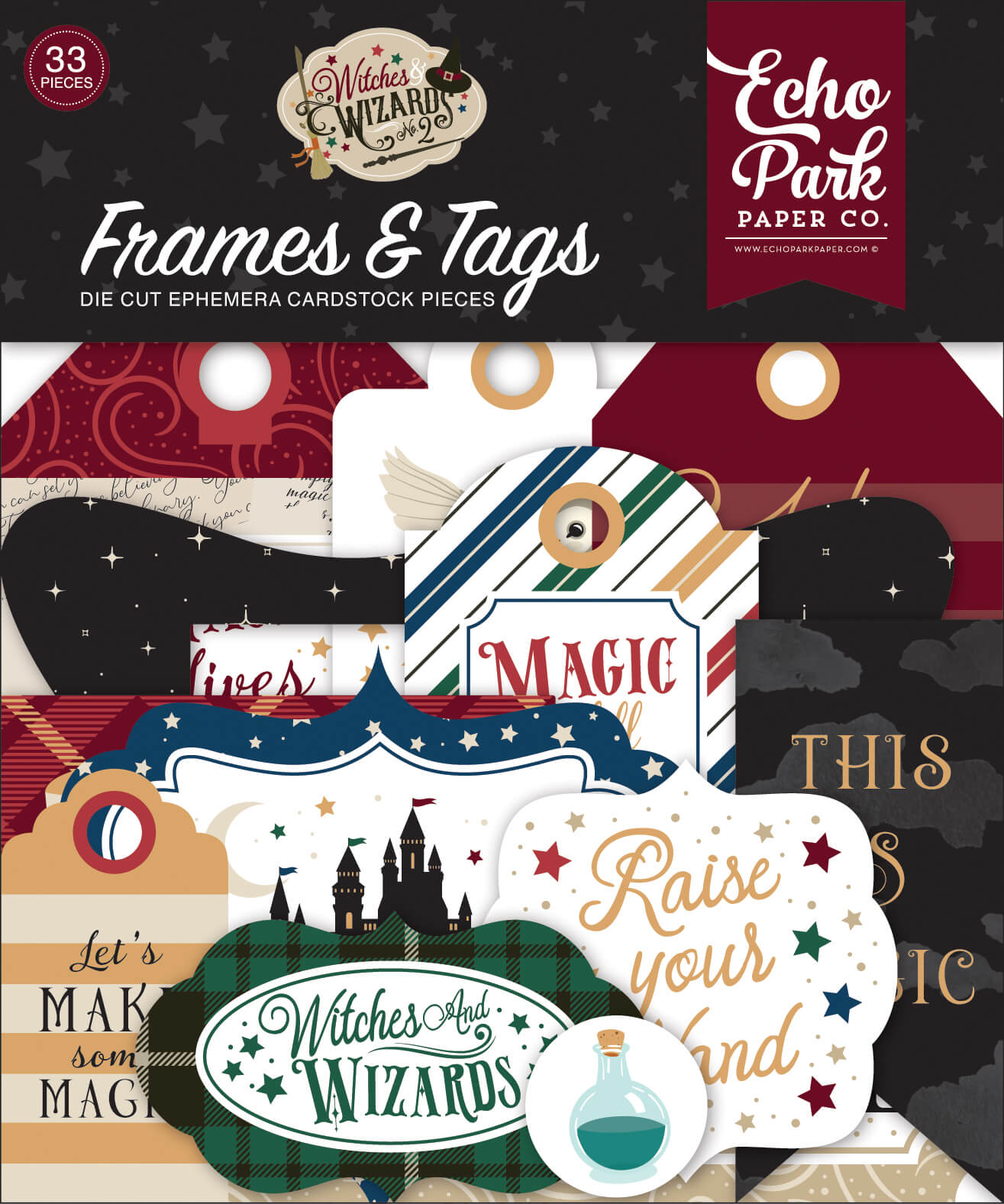 WITCHES & WIZARDS No. 2 FRAMES & TAGS