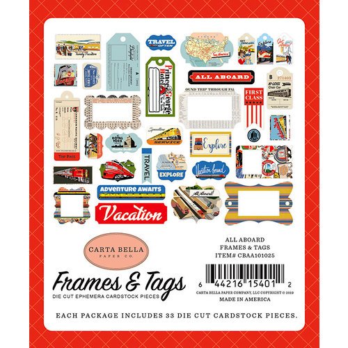 All Aboard Frames & Tags
