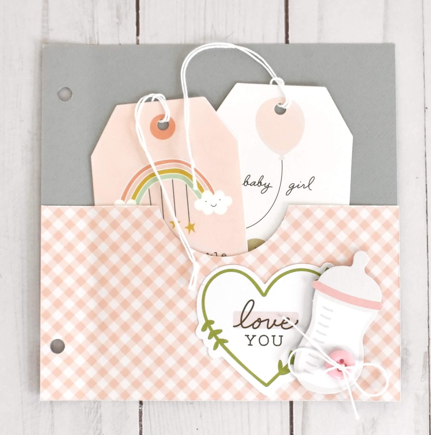 Little One Baby Girl Flipbook - Digital Tutorial