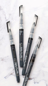 Lettering Water Brush - Black