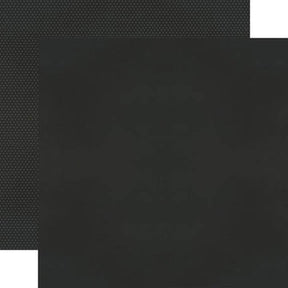 Color Vibe 12x12 Textured Cardstock - Black