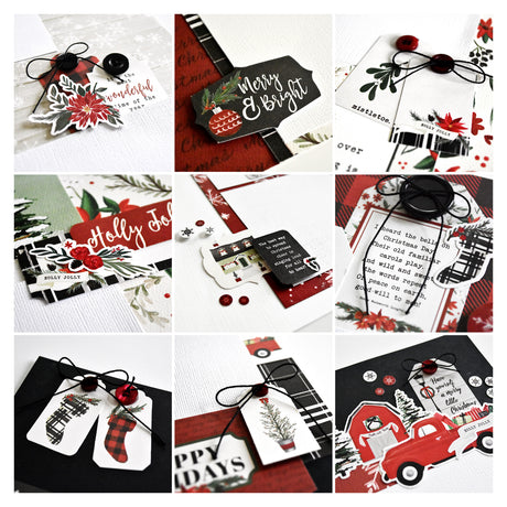 Christmas Market Page Kit - Digital Tutorial