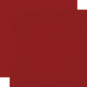Color Vibe 12x12 Textured Cardstock - Cranberry