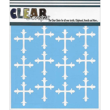 Roman Cross Stencil