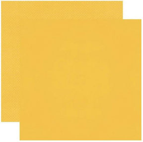 Color Vibe 12x12 Textured Cardstock - Dandelion