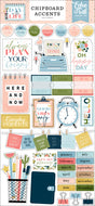 Day in the Life 6x13 Chipboard Accents