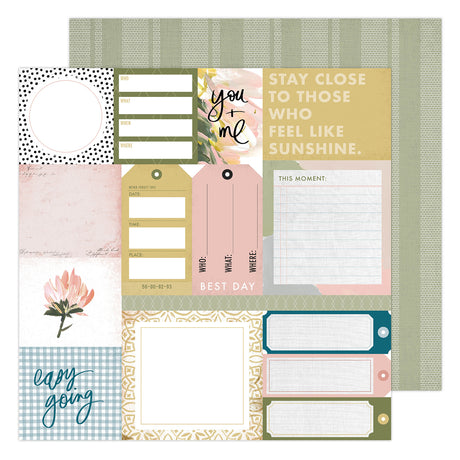 EVERYDAY Patterned Paper Storyline Chapters by Heidi Swapp