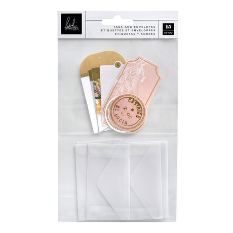 Storyline Chapters Tags & Envelopes 15/Pkg by Heidi Swapp