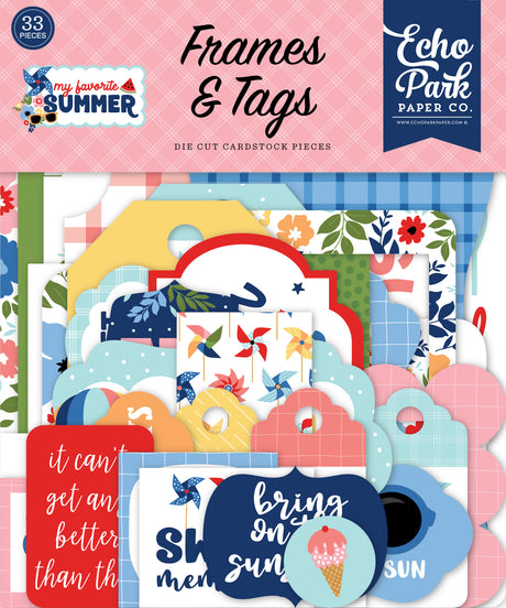 My Favorite Summer Frames & Tags